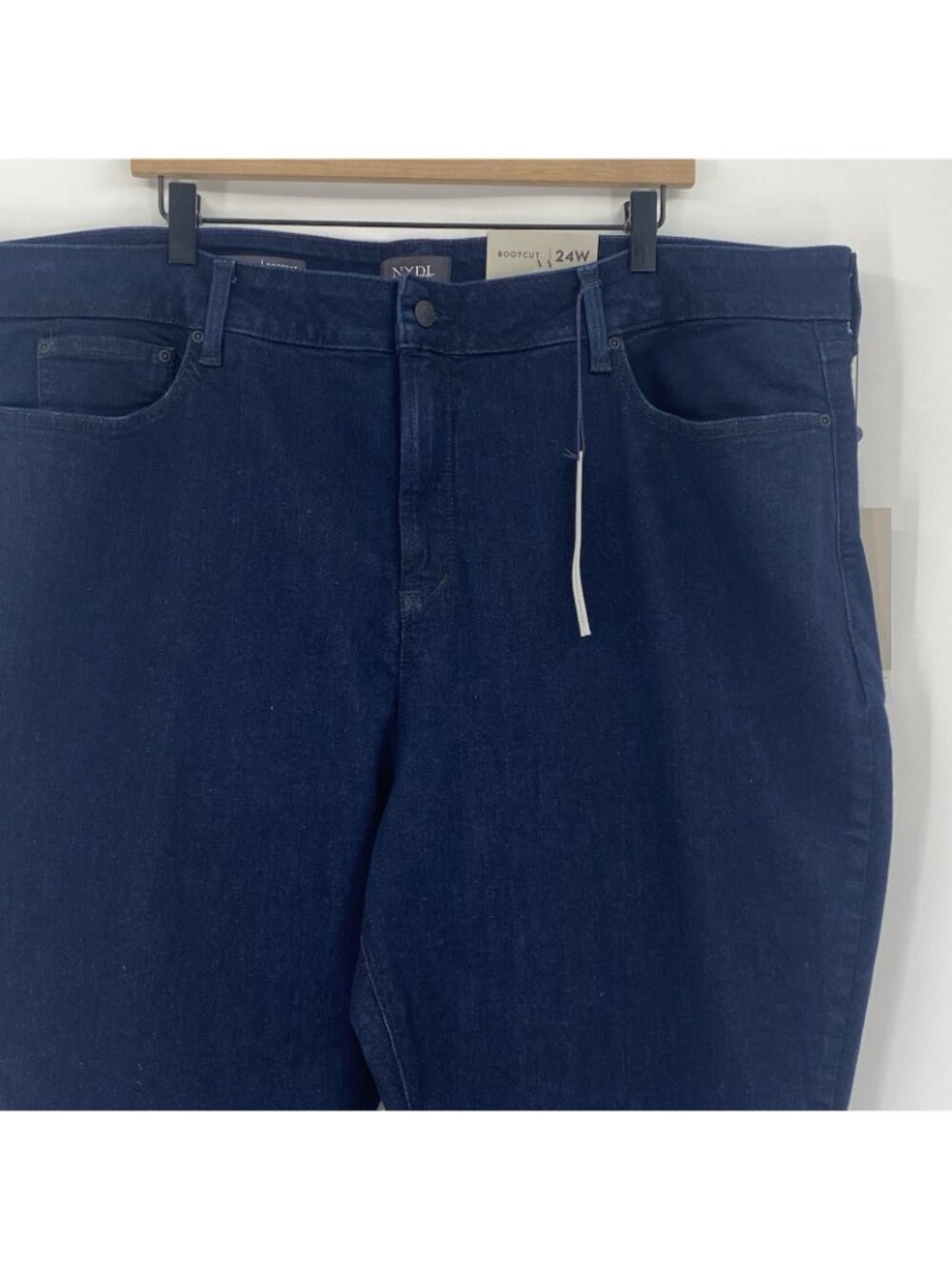 NYDJ Barbara Bootcut Jeans Womens Size 24W Blue Stretch Denim Lift Tuck - Picture 11 of 15